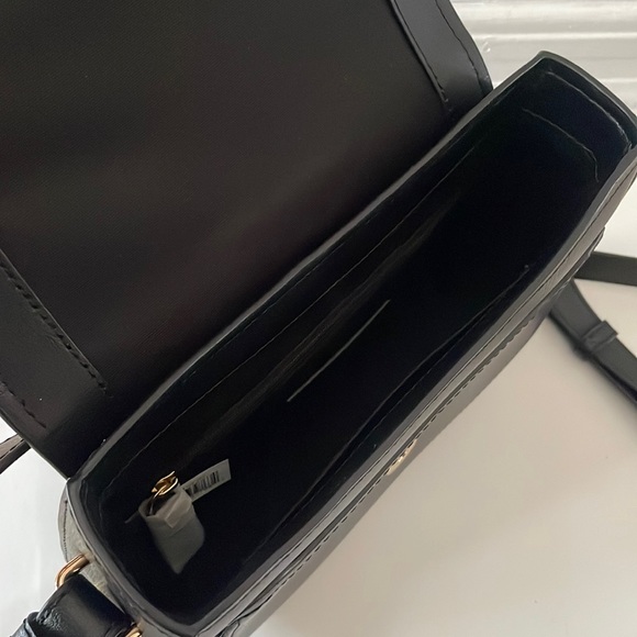 Marc Jacobs Mini Rider Black Leather Crossbody Bag Handbag Crossbody Purse NWT - Picture 11 of 13